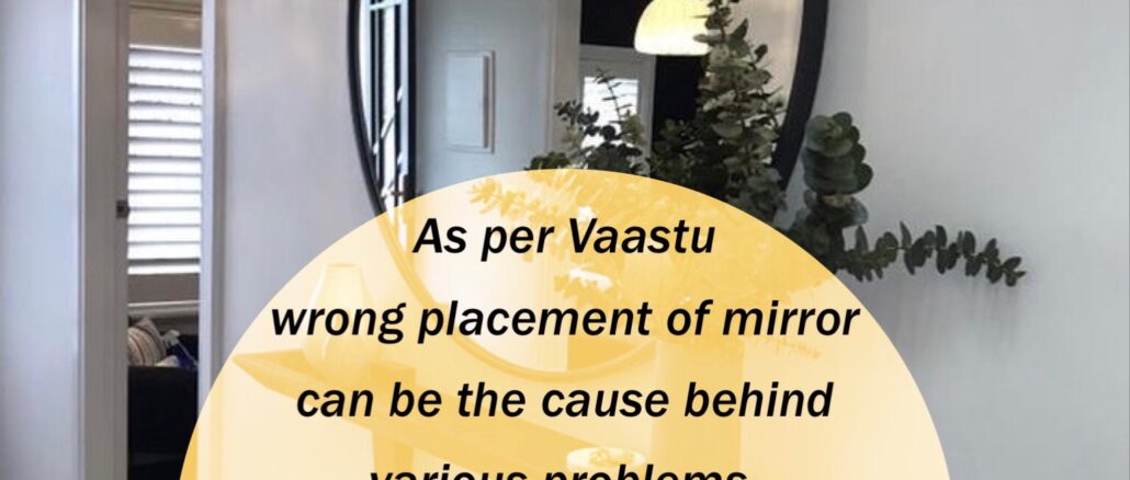 vastu and mirror placement