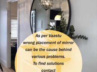 vastu and mirror placement